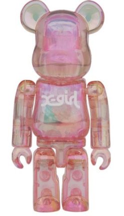MEDICOM TOY BE@RBRICK X-girl 2020 100% & 400% Bearbrick-2-JToys