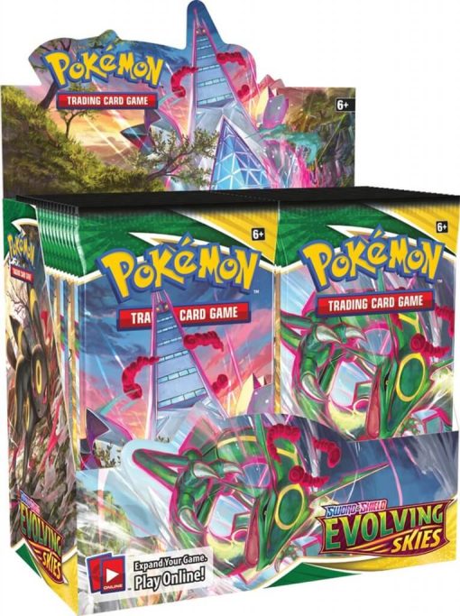 Pokémon Tcg Sword And Shield - Evolving Skies Booster-1-Jtoys Pokémon Tcg Sword And Shield - Evolving Skies Booster-1-Jtoys