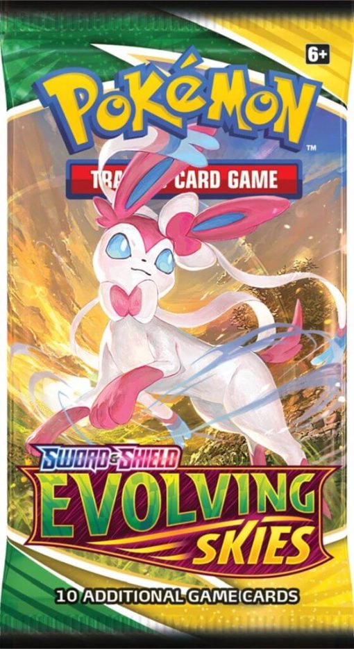 Pokémon Tcg Sword And Shield - Evolving Skies Booster-4-Jtoys Pokémon Tcg Sword And Shield - Evolving Skies Booster-4-Jtoys
