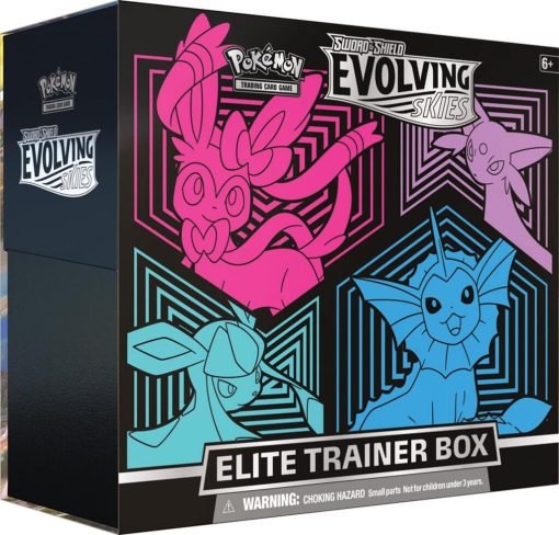 Pokémon Tcg Sword And Shield - Evolving Skies Elite Trainer Box-1-Jtoys