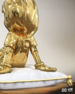 Mighty Jaxx A Wood Awakening Chill-Out (Porcelain Gold Chrome Edition) Designer Vinyl Figure - Image 6 Mighty Jaxx A Wood Awakening Chill-Out (Porcelain Gold Chrome Edition) Designer Vinyl Figure - Image 6
