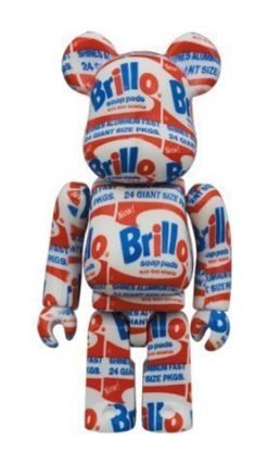 MEDICOM TOY BE@RBRICK ANDY WARHOL Brillo 100% & 400% Bearbrick-2-JToys
