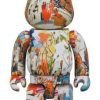 Medicom Toy Be@Rbrick Andy Warhol × Jean-Michel Basquiat #4 400％ Bearbrick【Pre-Order】-1-Jtoys