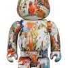Medicom Toy Be@Rbrick Andy Warhol × Jean-Michel Basquiat #4 1000％ Bearbrick【Pre-Order】-1-Jtoys