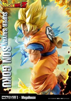 Prime 1 Studio Dragon Ball Z Super Saiyan Son Goku 1/4 Resin Statue - Image 9