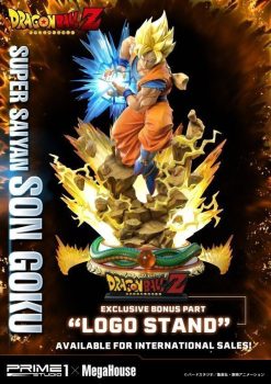 Alternative view of Prime 1 Studio Dragon Ball Z Super Saiyan Son Goku 1/4 Resin Statue