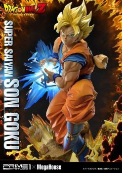 Prime 1 Studio Dragon Ball Z Super Saiyan Son Goku 1/4 Resin Statue - Image 3