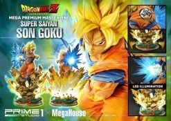 Prime 1 Studio Dragon Ball Z Super Saiyan Son Goku 1/4 Resin Statue - Image 14
