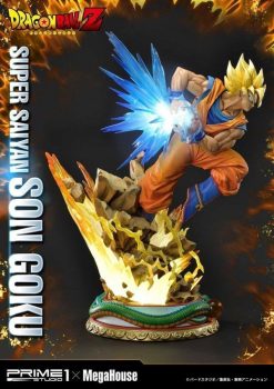 Prime 1 Studio Dragon Ball Z Super Saiyan Son Goku 1/4 Resin Statue - Image 13