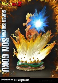 Prime 1 Studio Dragon Ball Z Super Saiyan Son Goku 1/4 Resin Statue - Image 12