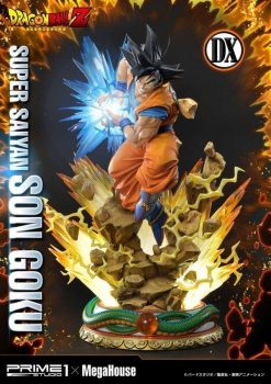 Prime 1 Studio Dragon Ball Z Super Saiyan Son Goku 1/4 DX (Deluxe) Edition Resin Statue