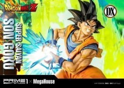 Prime 1 Studio Dragon Ball Z Super Saiyan Son Goku 1/4 Dx (Deluxe) Edition Resin Statue - Image 10