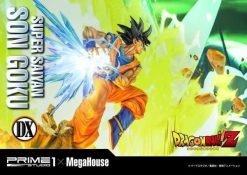 Prime 1 Studio Dragon Ball Z Super Saiyan Son Goku 1/4 Dx (Deluxe) Edition Resin Statue - Image 11