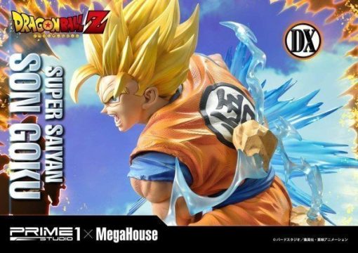 Prime 1 Studio Dragon Ball Z Super Saiyan Son Goku 1/4 Dx (Deluxe) Edition Resin Statue - Image 14