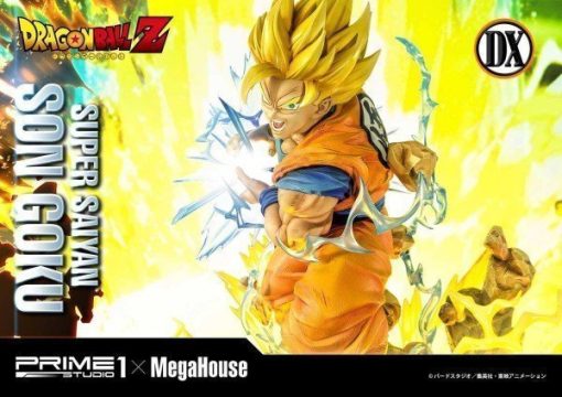 Prime 1 Studio Dragon Ball Z Super Saiyan Son Goku 1/4 Dx (Deluxe) Edition Resin Statue - Image 15
