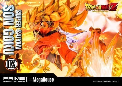 Prime 1 Studio Dragon Ball Z Super Saiyan Son Goku 1/4 Dx (Deluxe) Edition Resin Statue - Image 22