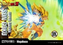 Prime 1 Studio Dragon Ball Z Super Saiyan Son Goku 1/4 Dx (Deluxe) Edition Resin Statue - Image 23