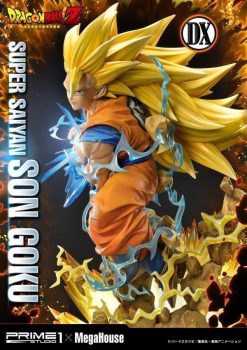 Prime 1 Studio Dragon Ball Z Super Saiyan Son Goku 1/4 Dx (Deluxe) Edition Resin Statue - Image 28