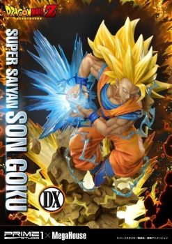 Prime 1 Studio Dragon Ball Z Super Saiyan Son Goku 1/4 Dx (Deluxe) Edition Resin Statue - Image 29