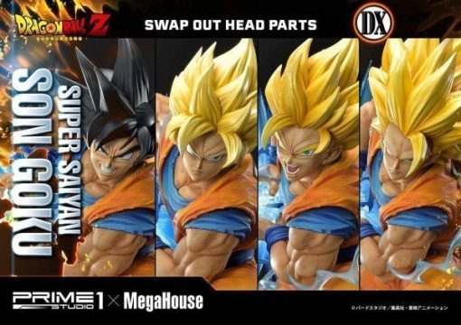 Prime 1 Studio Dragon Ball Z Super Saiyan Son Goku 1/4 Dx (Deluxe) Edition Resin Statue - Image 30