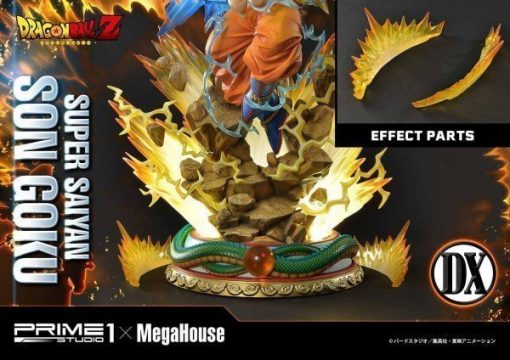 Prime 1 Studio Dragon Ball Z Super Saiyan Son Goku 1/4 Dx (Deluxe) Edition Resin Statue - Image 31