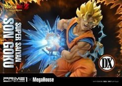 Prime 1 Studio Dragon Ball Z Super Saiyan Son Goku 1/4 Dx (Deluxe) Edition Resin Statue - Image 32