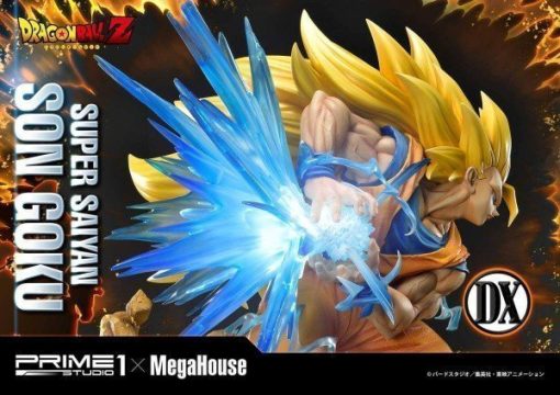 Prime 1 Studio Dragon Ball Z Super Saiyan Son Goku 1/4 Dx (Deluxe) Edition Resin Statue - Image 34