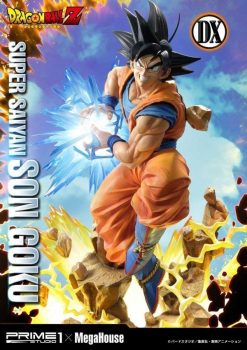 Prime 1 Studio Dragon Ball Z Super Saiyan Son Goku 1/4 Dx (Deluxe) Edition Resin Statue - Image 5