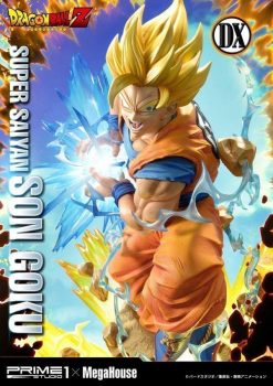 Prime 1 Studio Dragon Ball Z Super Saiyan Son Goku 1/4 Dx (Deluxe) Edition Resin Statue - Image 6