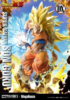 Prime 1 Studio Dragon Ball Z Super Saiyan Son Goku 1/4 Dx (Deluxe) Edition Resin Statue - Image 7