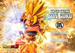 Prime 1 Studio Dragon Ball Z Super Saiyan Son Goku 1/4 Dx (Deluxe) Edition Resin Statue - Image 8