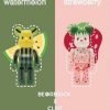 Medicom Toy Be@Rbrick Clot Watermelon &Amp; Strawberry 100% &Amp; 400% Sets Bearbrick?Pre-Order?-1-Jtoys