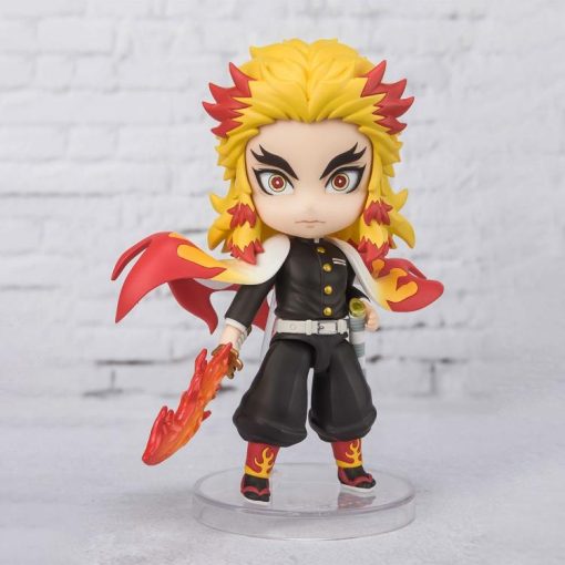 Demon Slayer Kimetsu No Yaiba Figuarts Mini Kyojuro Rengoku (Flame Breathing Ver.)-2-Jtoys