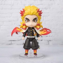 Demon Slayer Kimetsu No Yaiba Figuarts Mini Kyojuro Rengoku (Flame Breathing Ver.)-3-Jtoys