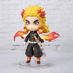 Demon Slayer Kimetsu No Yaiba Figuarts Mini Kyojuro Rengoku (Flame Breathing Ver.)-4-Jtoys