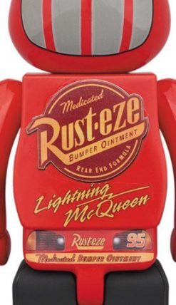 MEDICOM TOY BE@RBRICK LIGHTNING McQUEEN 1000% Bearbrick?Pre-Order?-2-JToys