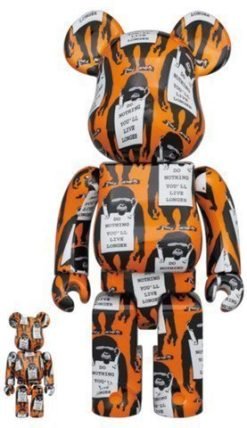 MEDICOM TOY BE@RBRICK Monkey Sign 100% & 400% Bearbrick?Pre-Order?-1-JToys