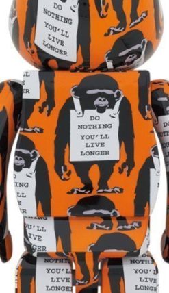 MEDICOM TOY BE@RBRICK Monkey Sign 1000% Bearbrick?Pre-Order?-2-JToys