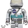 Medicom Toy Be@Rbrick Project Mercury Astronaut 100% &Amp; 400% Bearbrick?Pre-Order?-1-Jtoys
