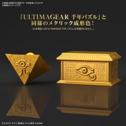 Yu-Gi-Oh! Duel Monsters Ultimagear Millennium Puzzle Gold Sarcophagus Storage Box Model Kit-3-Jtoys