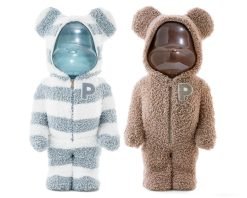 MEDICOM TOY BE@RBRICK Gelato Pique Beige & Mint Bundle 1000% Bearbrick