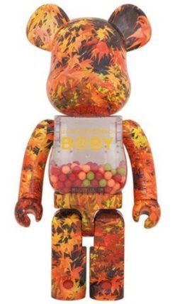 MEDICOM TOY BE@RBRICK My First B@by Autumn Leaves 1000% Bearbrick-1-JToys