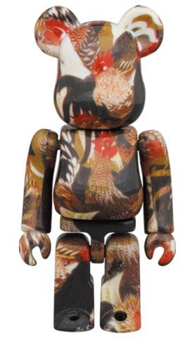 Medicom Toy Be@Rbrick Ito Jakuchu Doshoku Sai-E Gunkei-Zu (Fowls) 100% &Amp; 400% Set Bearbrick-2-Jtoys Medicom Toy Be@Rbrick Ito Jakuchu Doshoku Sai-E Gunkei-Zu (Fowls) 100% &Amp; 400% Set Bearbrick-2-Jtoys