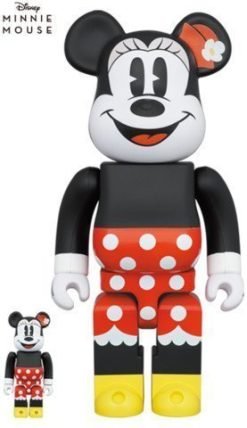 MEDICOM TOY BE@RBRICK MINNIE MOUSE 100% & 400% Bearbrick?Pre-Order?-1-JToys