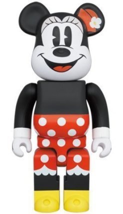 Medicom Toy Be@Rbrick Minnie Mouse 100% &Amp; 400% Bearbrick?Pre-Order?-3-Jtoys