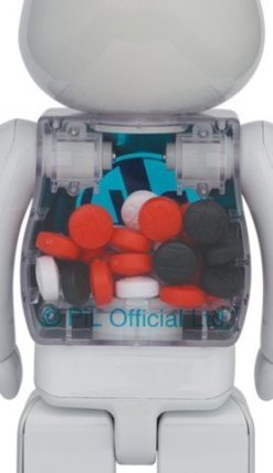 MEDICOM TOY BE@RBRICK PiL CHROME Ver. 1000% Bearbrick?Pre-Order?-2-JToys