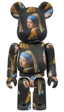 MEDICOM TOY BE@RBRICK Johannes Vermeer?The Girl With The Pearl Earring?100% & 400% Bearbrick?Pre-Order?-2-JToys