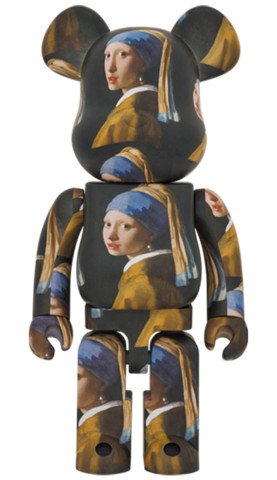 Medicom Toy Be@Rbrick Johannes Vermeer?The Girl With The Pearl Earring?1000% Bearbrick?Pre-Order?-1-Jtoys Medicom Toy Be@Rbrick Johannes Vermeer?The Girl With The Pearl Earring?1000% Bearbrick?Pre-Order?-1-Jtoys