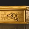 Yu-Gi-Oh! Duel Monsters Ultimagear Millennium Puzzle Gold Sarcophagus Storage Box Model Kit-1-Jtoys Yu-Gi-Oh! Duel Monsters Ultimagear Millennium Puzzle Gold Sarcophagus Storage Box Model Kit-1-Jtoys