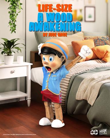 Mighty Jaxx Life-Size A Wood Awakening By Juce Gace 1.2 Meter Designer Vinyl Figure【Pre-Order】-3-Jtoys Mighty Jaxx Life-Size A Wood Awakening By Juce Gace 1.2 Meter Designer Vinyl Figure【Pre-Order】-3-Jtoys